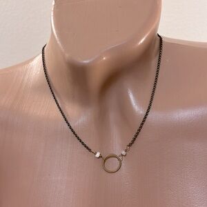 NWT Zuma Brass Pendant Necklace